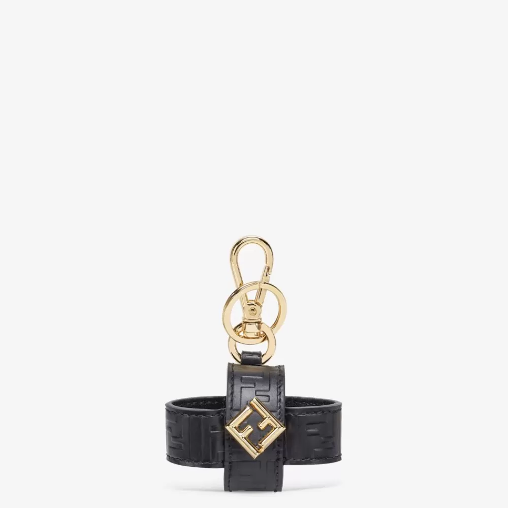 Fendi Handyhullen<Anhanger Aus Leder In Schwarz