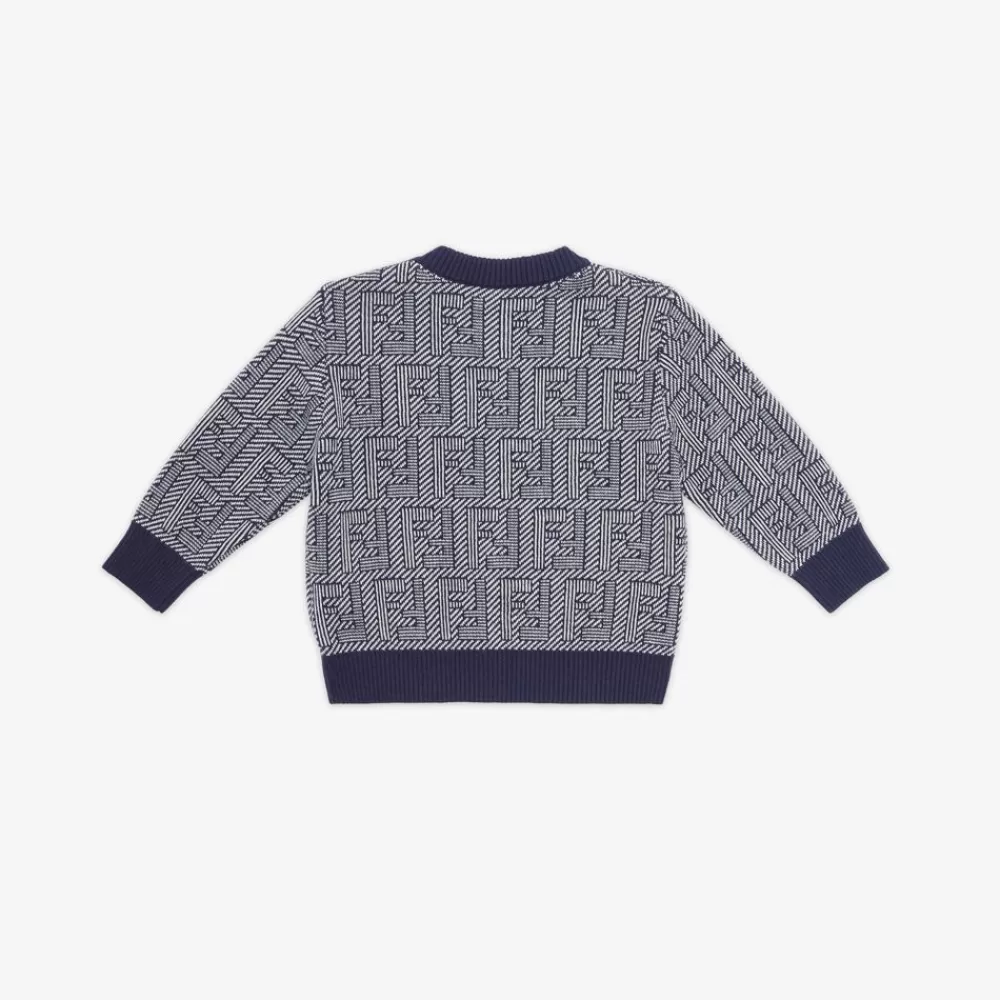 Fendi Baby Madchen<Baby-Pullover Aus Wolle Mit Logo
