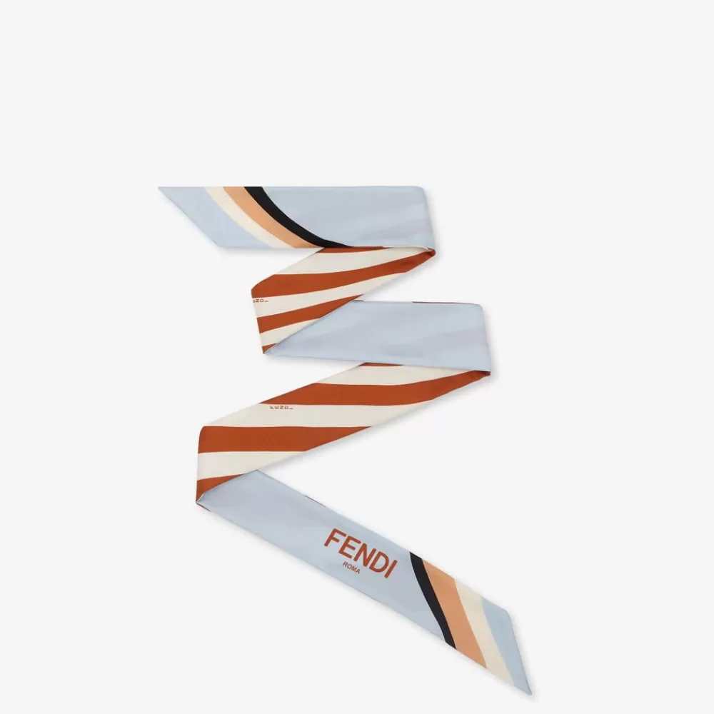 Fendi Haar-Accessoires<Bandeau Aus Seide In Schwarz