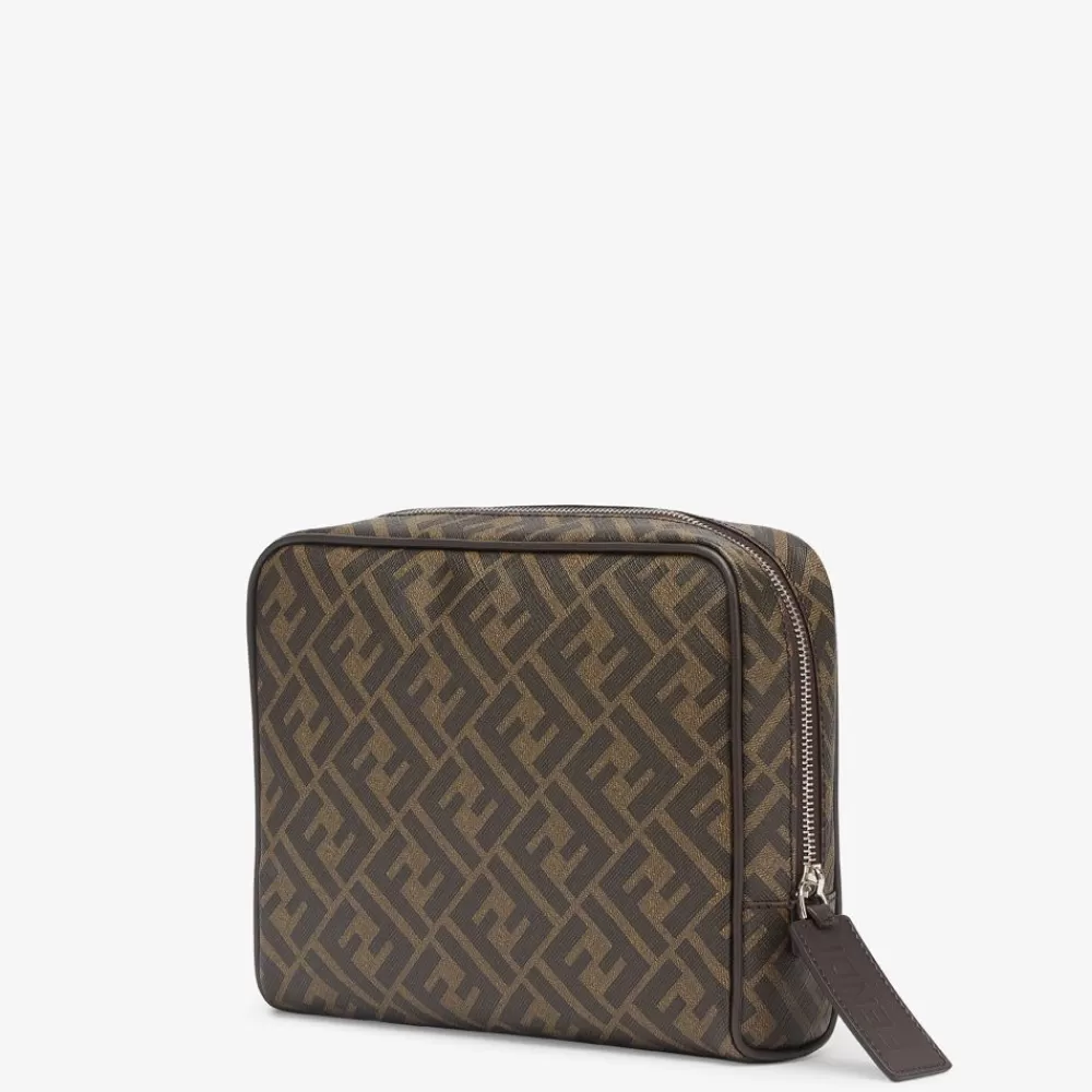 Fendi Reise- Und Lifestyle-Accessoires<Beautycase Aus Stoff In Braun