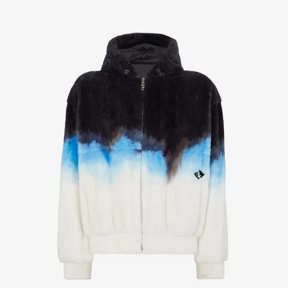 Fendi Mantel Und Oberbekleidung<Blouson Aus Nerz In Weis