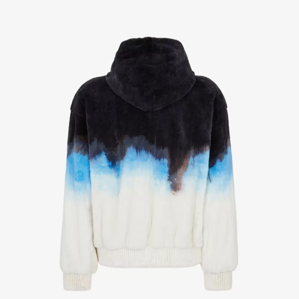 Fendi Mantel Und Oberbekleidung<Blouson Aus Nerz In Weis