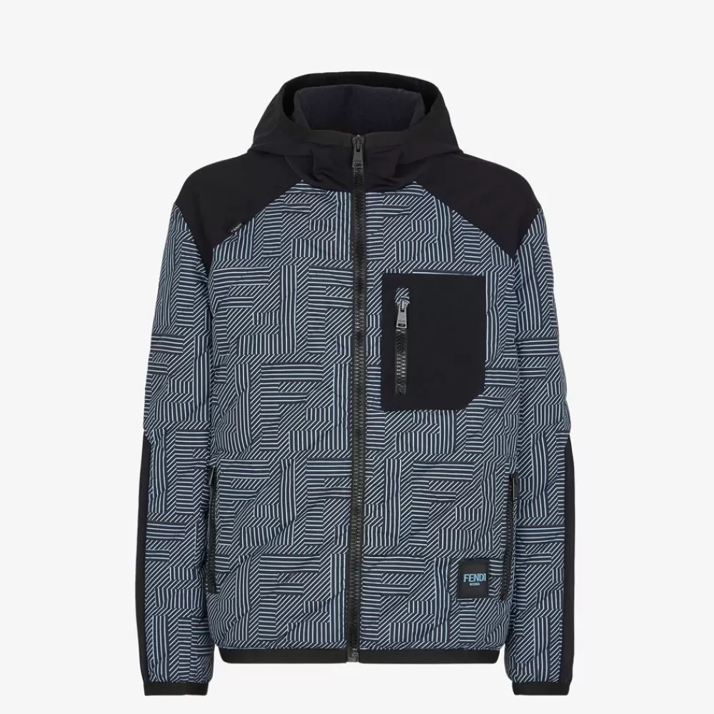 Fendi Skiwear<Blouson Aus Nylon Mehrfarbig