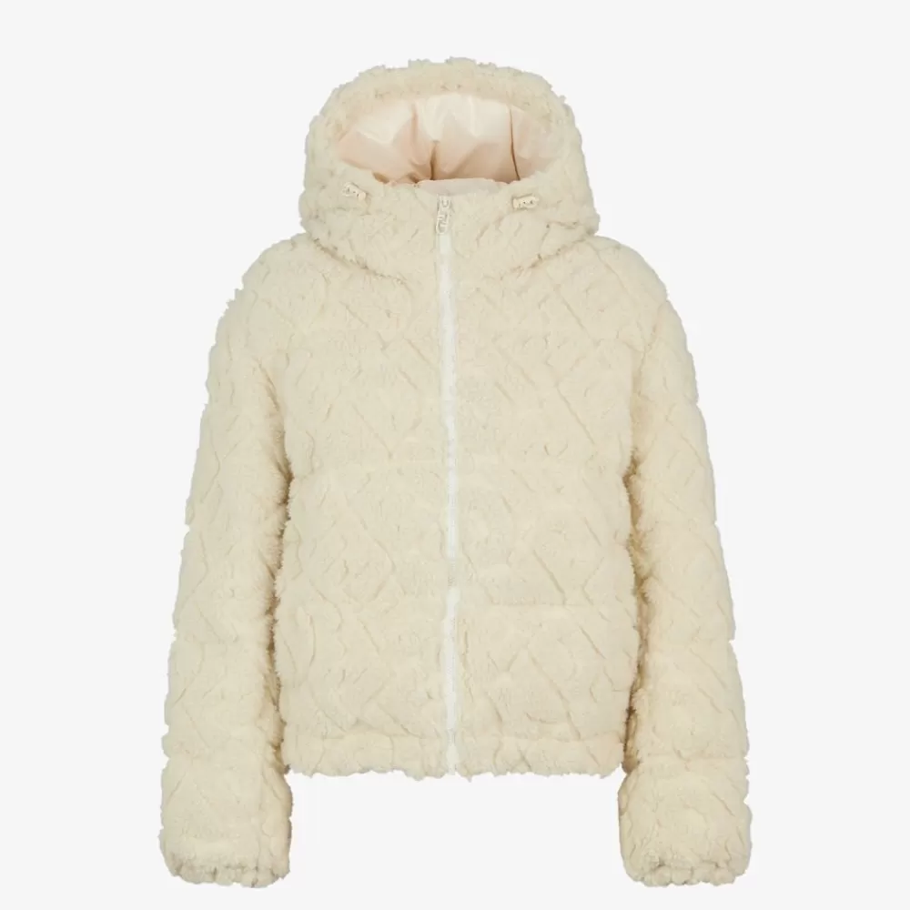 Fendi Mantel Und Oberbekleidung<Blouson Aus Wolle In Weis