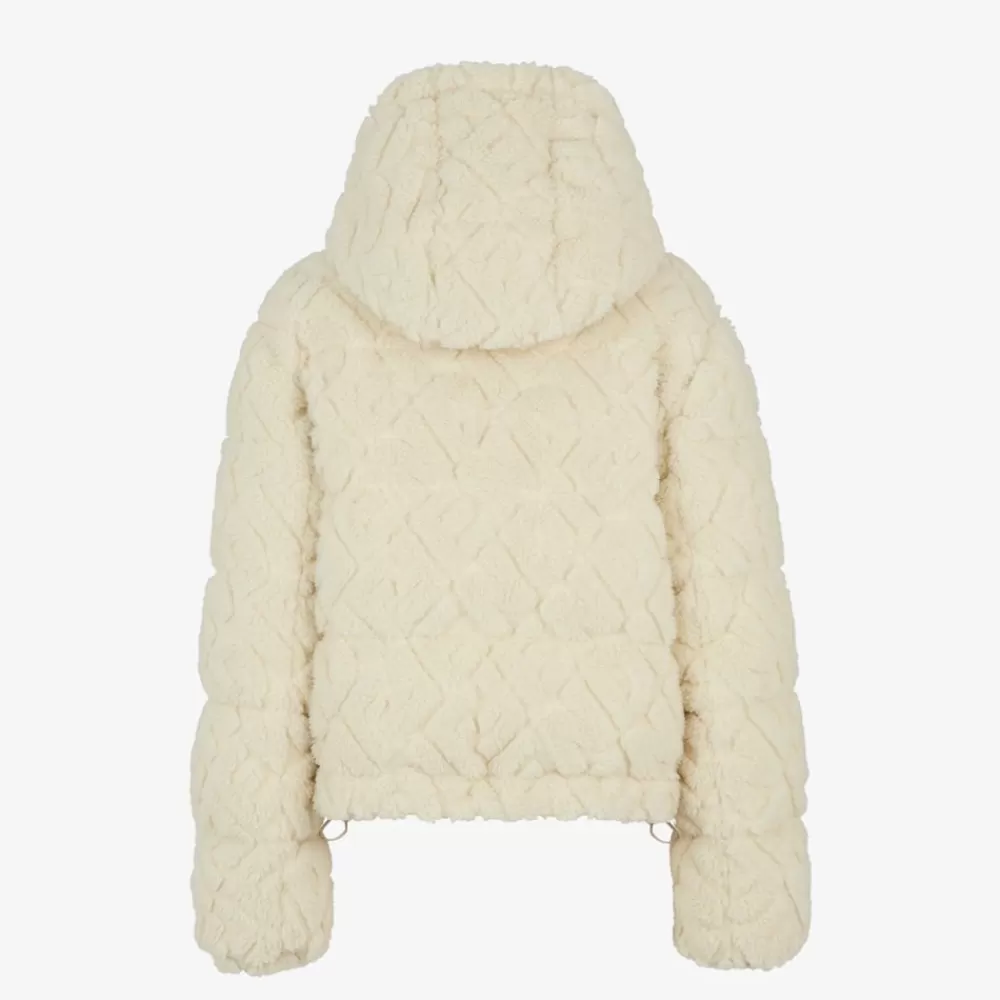 Fendi Mantel Und Oberbekleidung<Blouson Aus Wolle In Weis