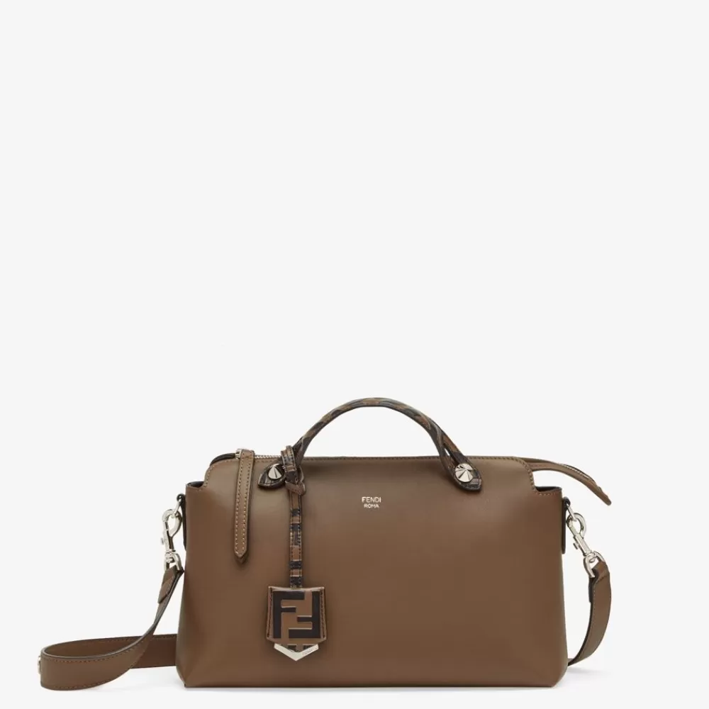Fendi Boston Bags<Boston Bag Aus Leder In Braun