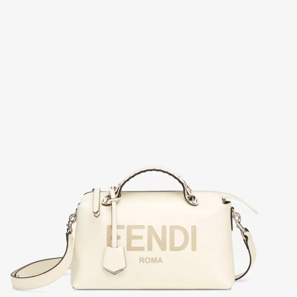 Fendi Boston Bags<Boston Bag Aus Leder In Weis