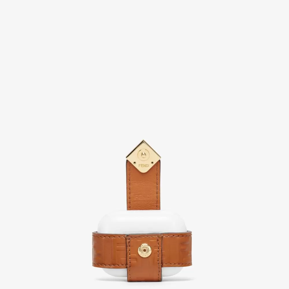Fendi Handyhullen<Charm Aus Leder In Braun