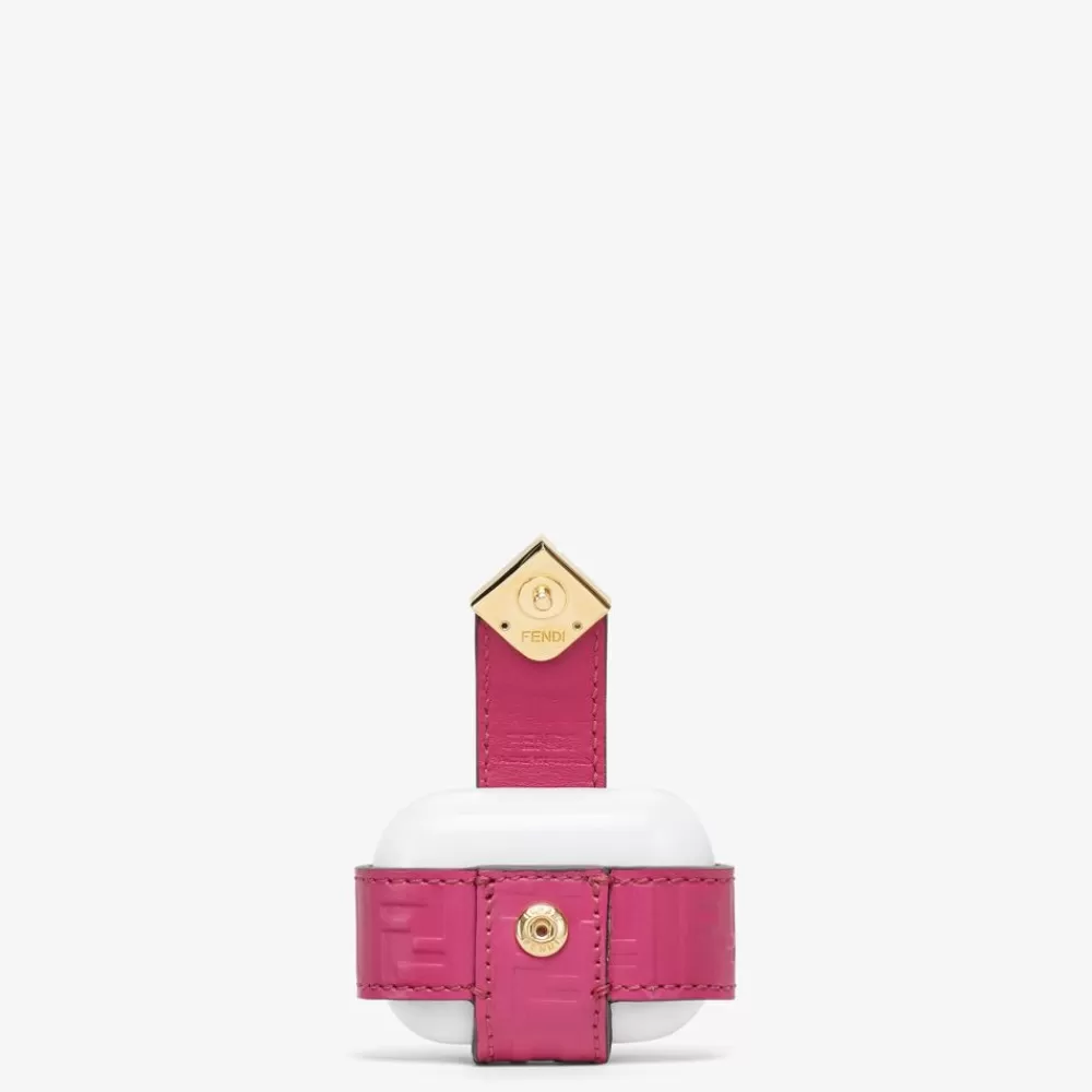 Fendi Handyhullen<Charm Aus Leder In Fuchsia