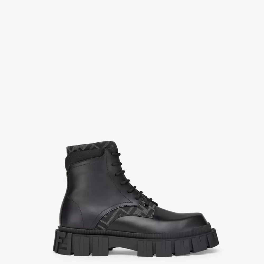 Fendi Stiefel Und Stiefeletten<Chelsea-Stiefelette Aus Leder In Schwarz