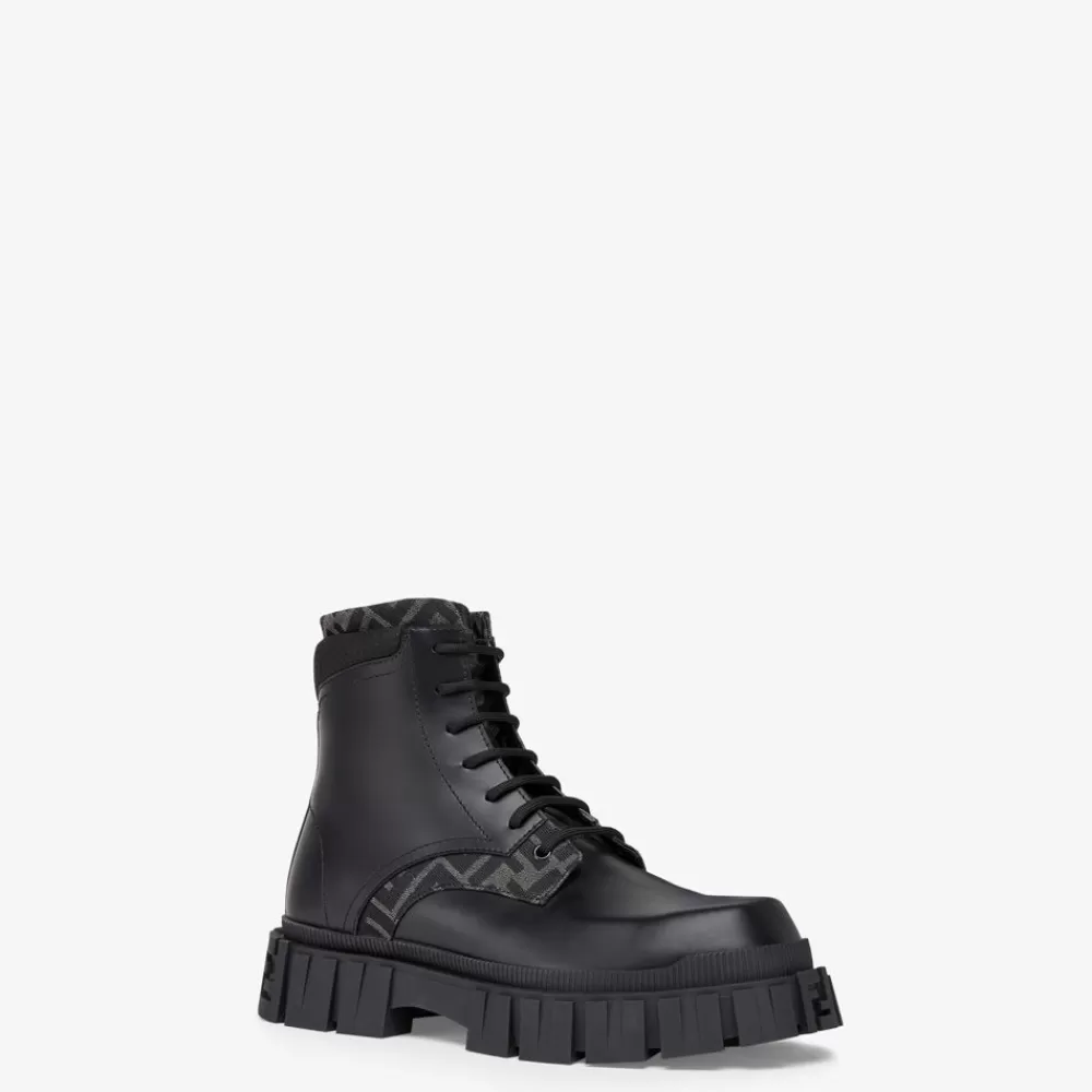 Fendi Stiefel Und Stiefeletten<Chelsea-Stiefelette Aus Leder In Schwarz