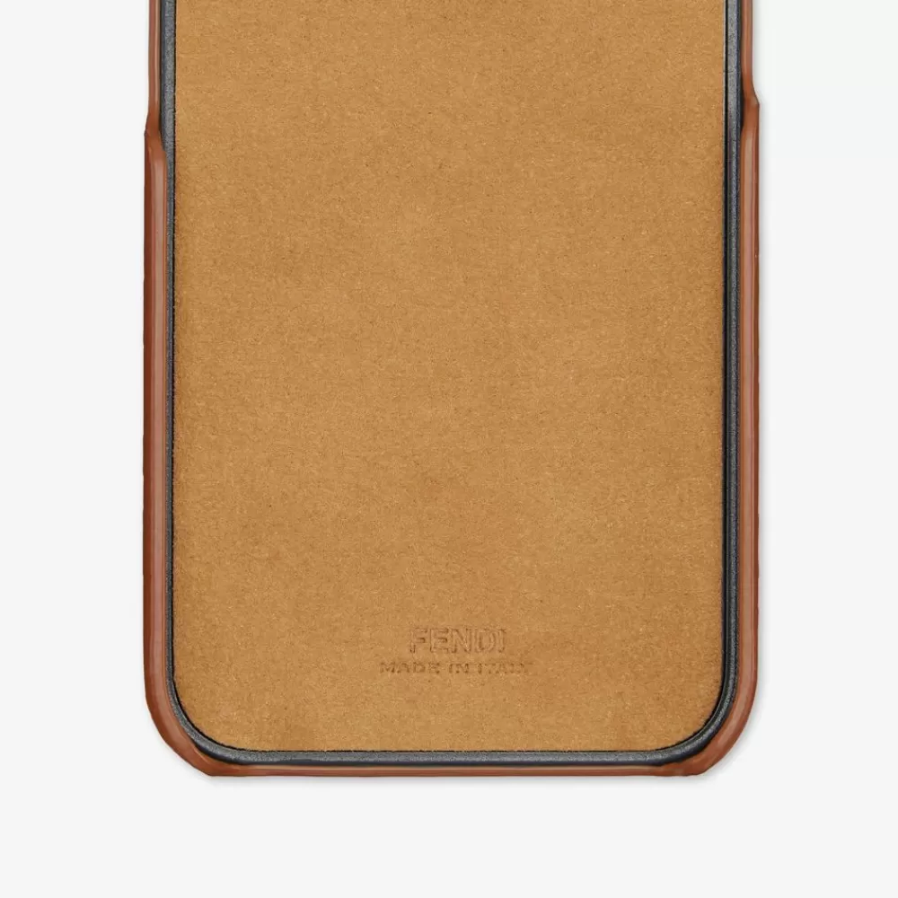 Fendi Handyhullen<Cover Aus Leder In Braun