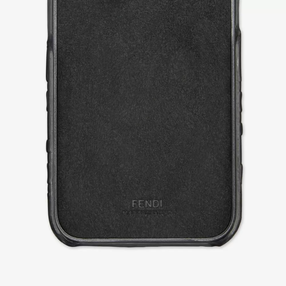 Fendi Handyhullen<Cover Aus Leder In Schwarz