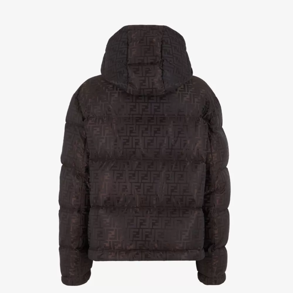 Fendi Mantel Und Oberbekleidung<Daunenjacke Aus Funktionsgewebe In Braun