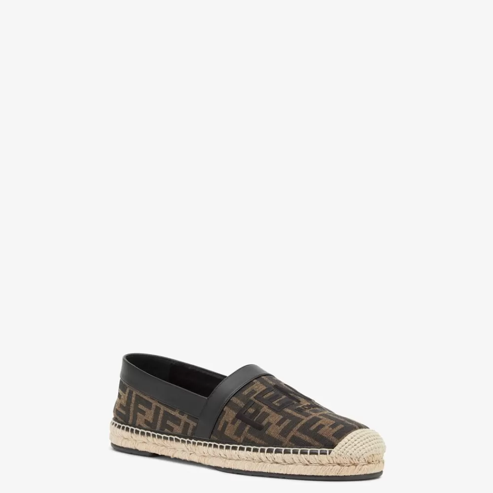 Fendi Pantoletten Und Sandalen<Espadrilles Aus Ff-Jacquard