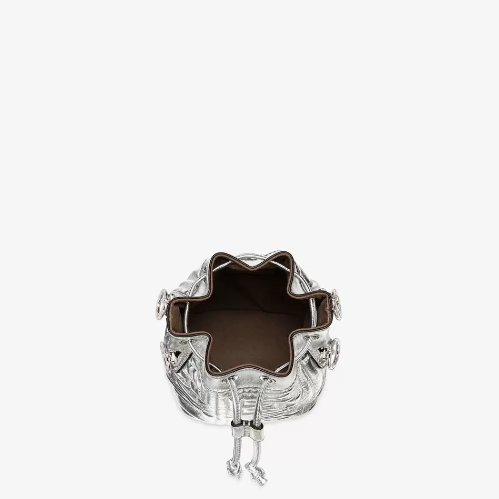 Fendi Mini-Taschen< By Marc Jacobs Mini Bag Aus Gestepptem Leder In Silber