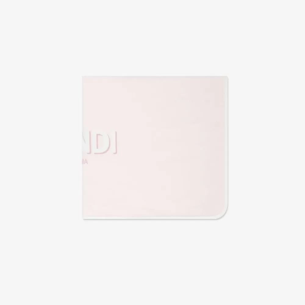 Fendi Baby Madchen< Roma Decke Aus Jersey In Rosa
