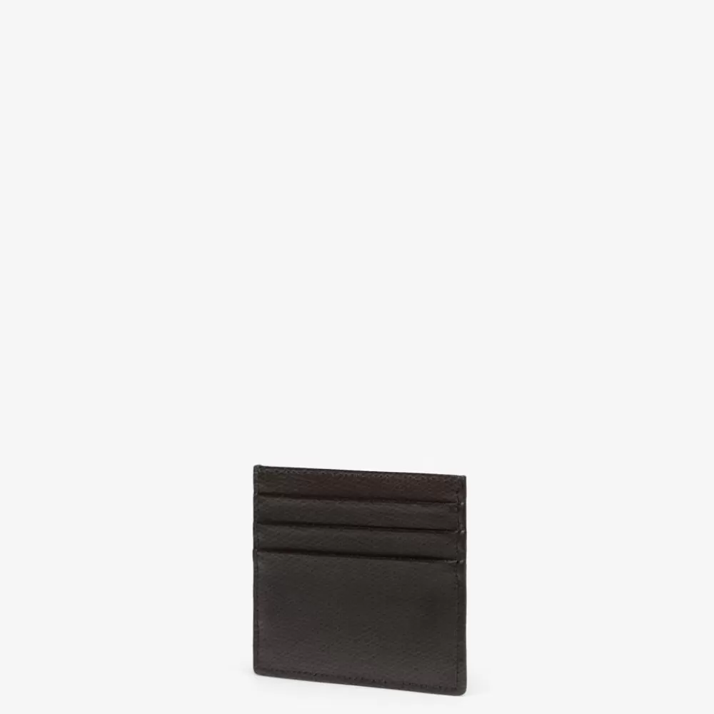 Fendi Kartenetuis Und Kleine Accessoires<Flaches Kartenetui Aus Leder In Schwarz