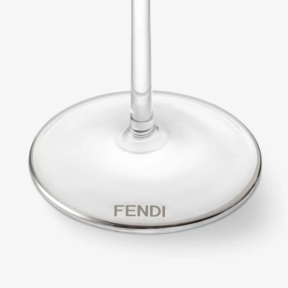 Fendi Tafelgeschirr<Glaser Aus Kristall Mit Pequin-Streifenmotiv