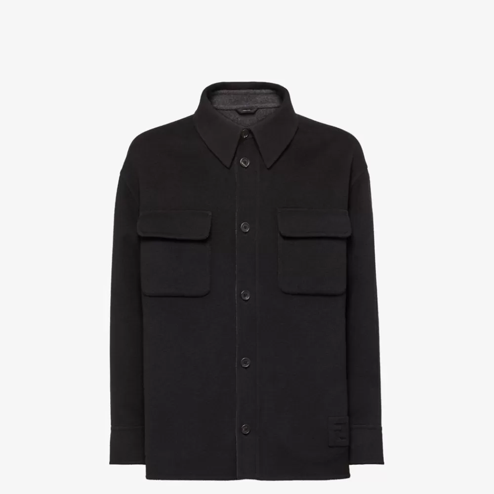 Fendi Jacken<Go-To Jacket Aus Kaschmir In Schwarz