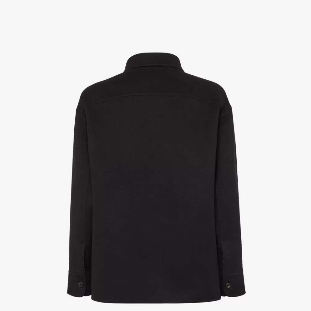 Fendi Mantel Und Oberbekleidung<Go-To Jacket Aus Kaschmir In Schwarz