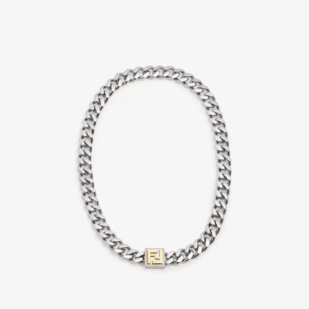 Fendi Halsketten<Halskette In Palladium- Und Goldfarbe