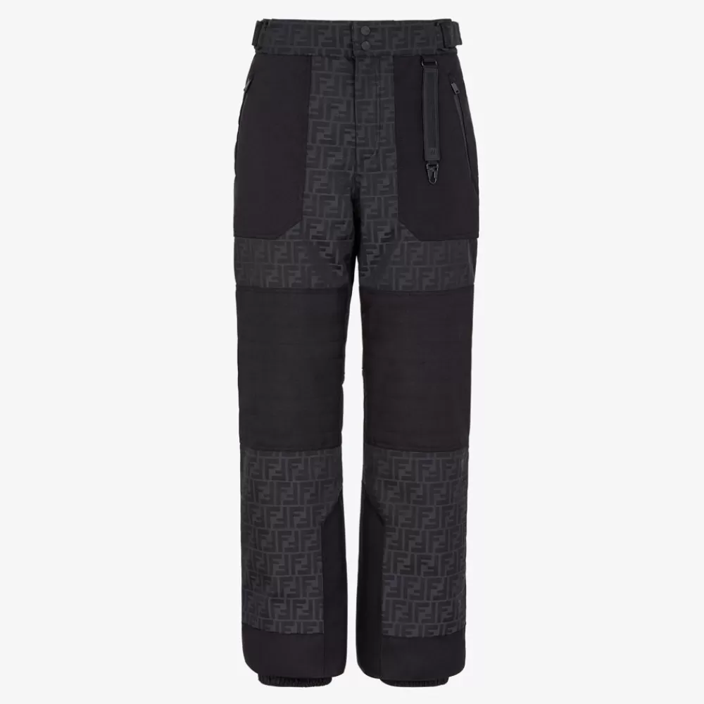 Fendi Skiwear<Hose Aus Technischem Gewebe In Schwarz