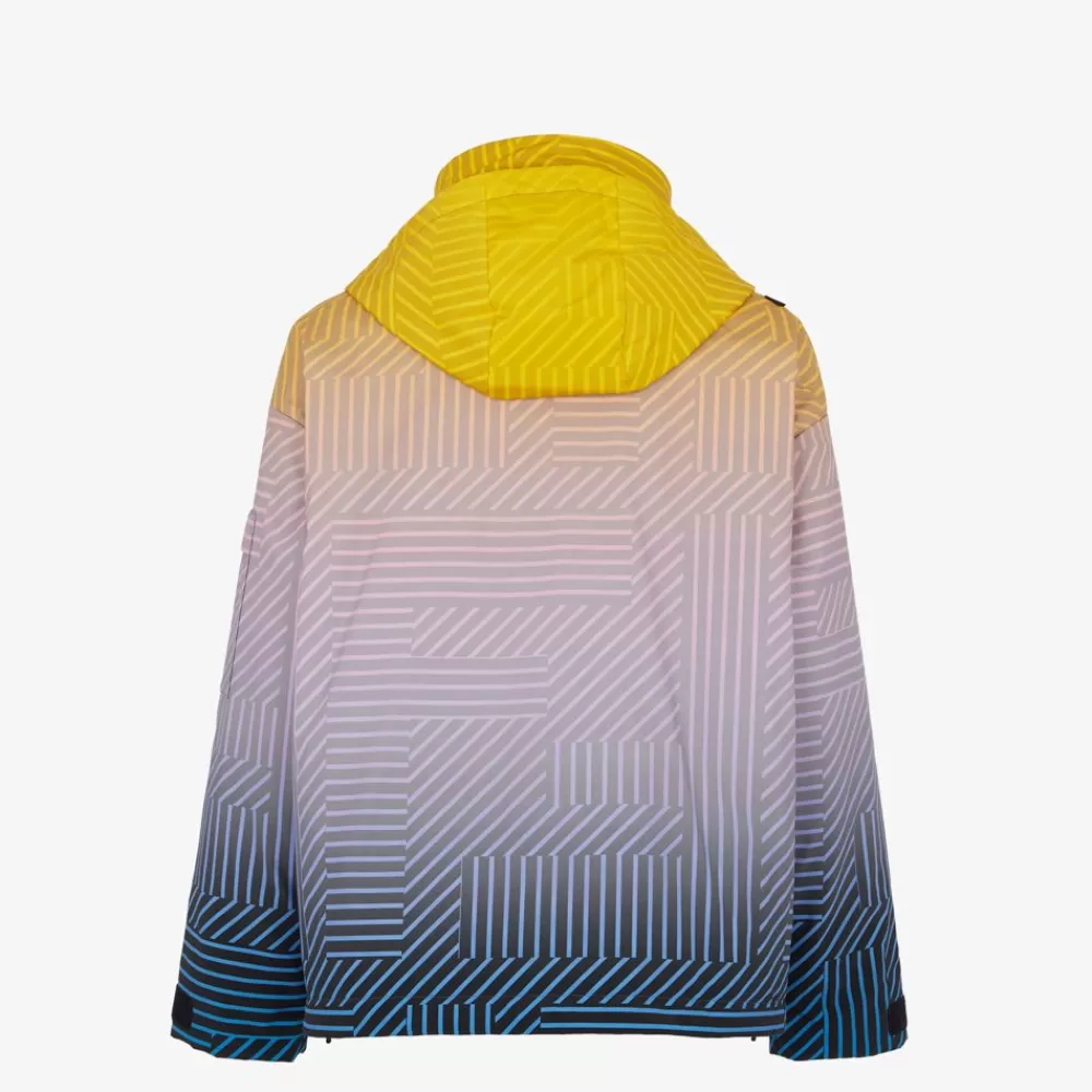 Fendi Skiwear<Jacke Aus Funktionsgewebe, Mehrfarbig