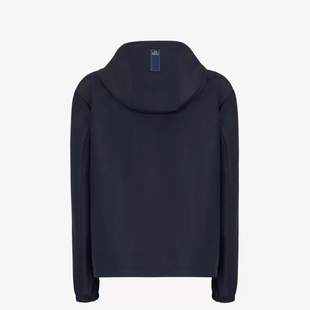 Fendi Sportbekleidung<Jacke Aus Nylon In Blau