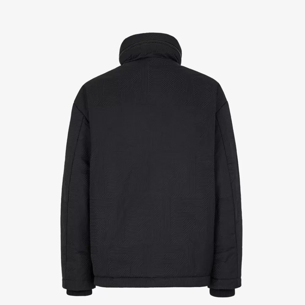 Fendi Mantel Und Oberbekleidung<Jacke Aus Nylon In Schwarz