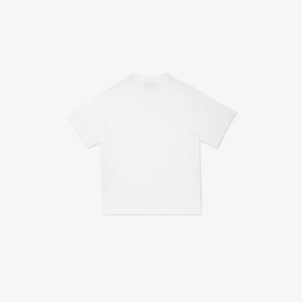 Fendi Ready To Wear<Junior T-Shirt Aus Jersey Mit „ Roma"-Logo