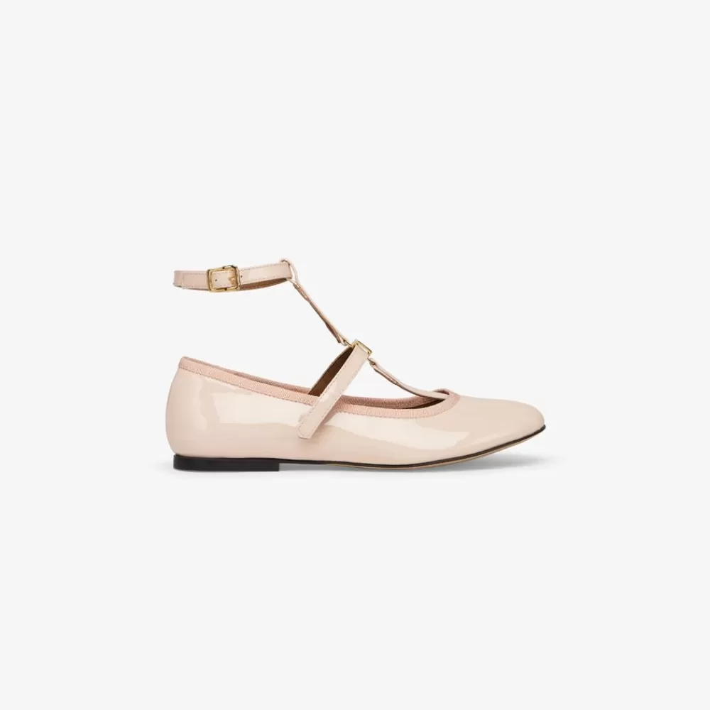 Fendi Schuhe<Junior-Ballerinas Aus Lackleder In Rosa