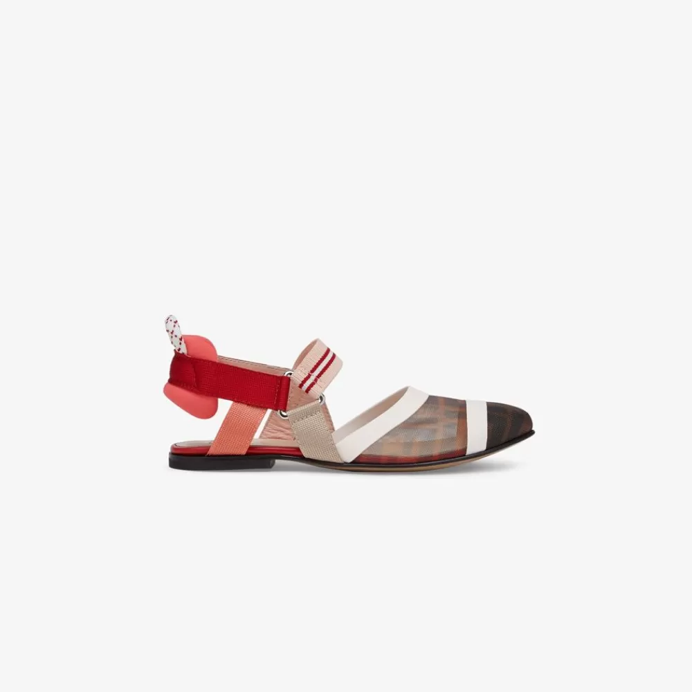 Fendi Schuhe<Junior-Ballerinas Aus Netz