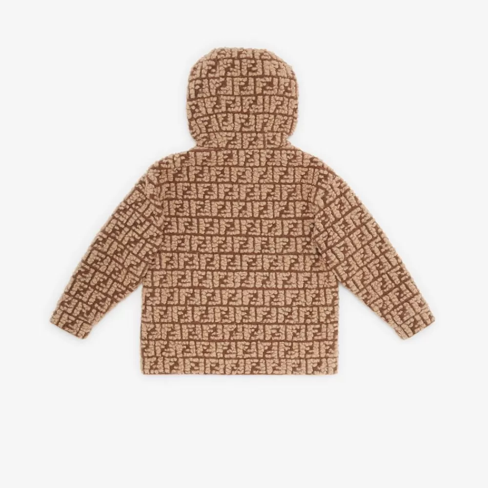 Fendi Ready To Wear<Junior-Sweatshirt Aus Wolle Mit Logo