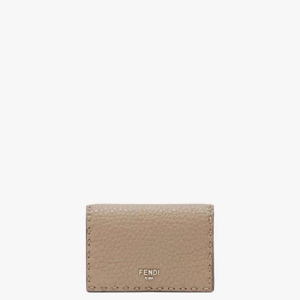 Fendi Kartenetuis<Kartenetui Aus Leder In Beige