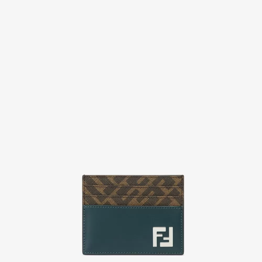 Fendi Kartenetuis<Kartenetui Aus Leder In Grun