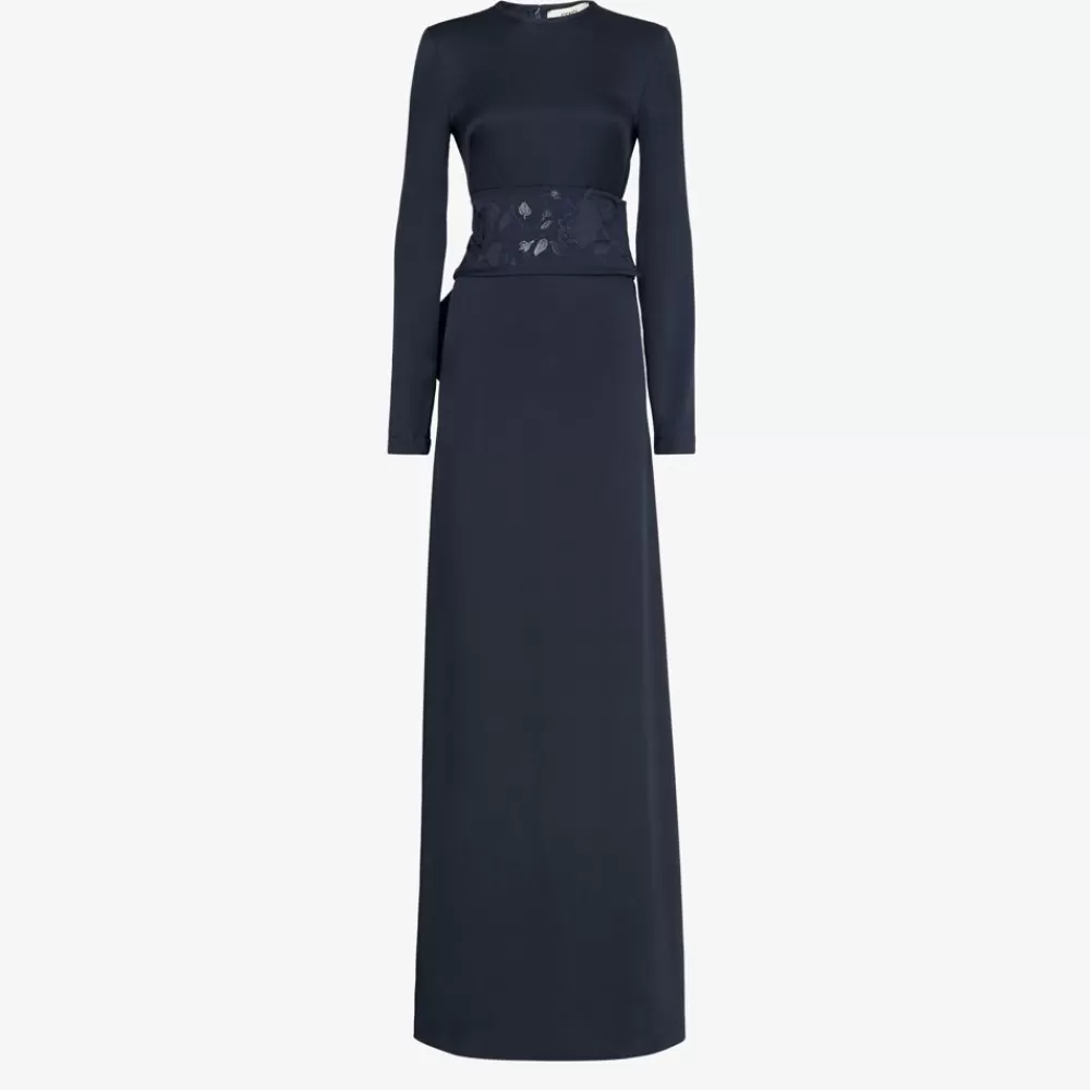 Fendi Kleider Und Jumpsuits<Kleid Aus Seide In Blau