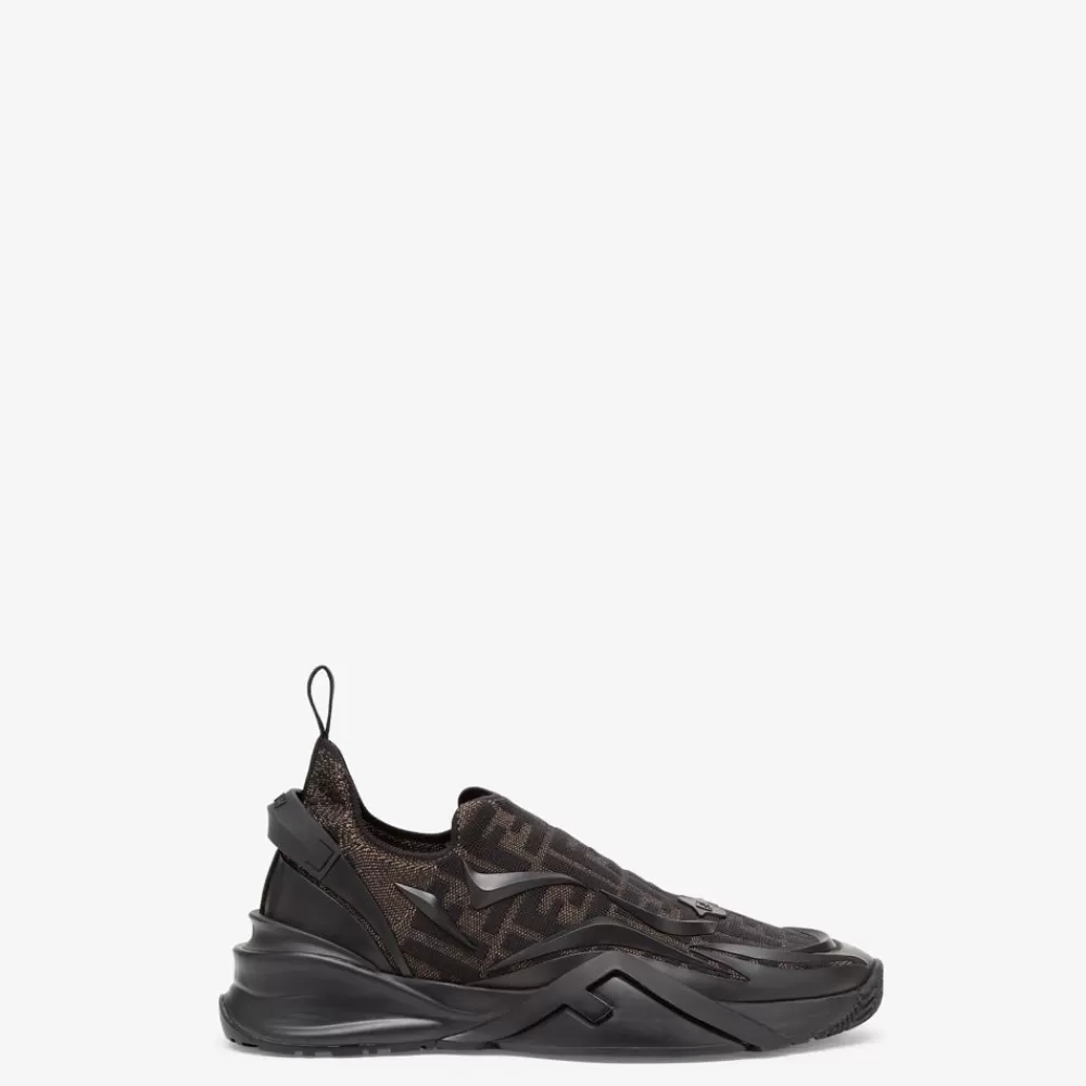 Fendi Sneakers<Laufschuhe Aus Mesh In Braun