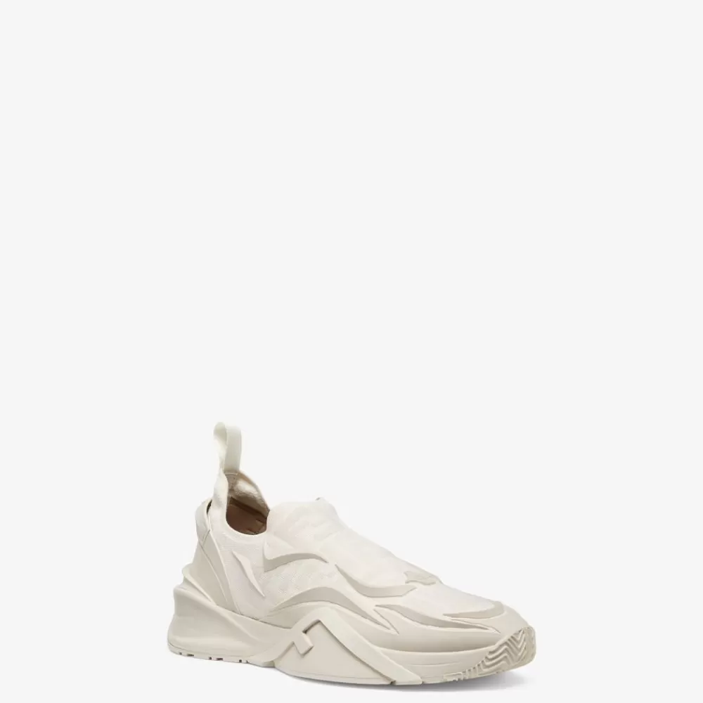 Fendi Sneakers<Laufschuhe Aus Mesh In Weis