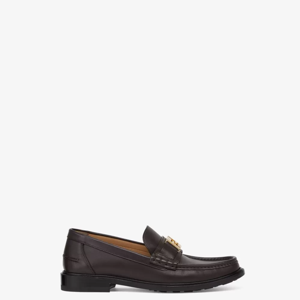 Fendi Loafer<Loafers Aus Leder In Braun