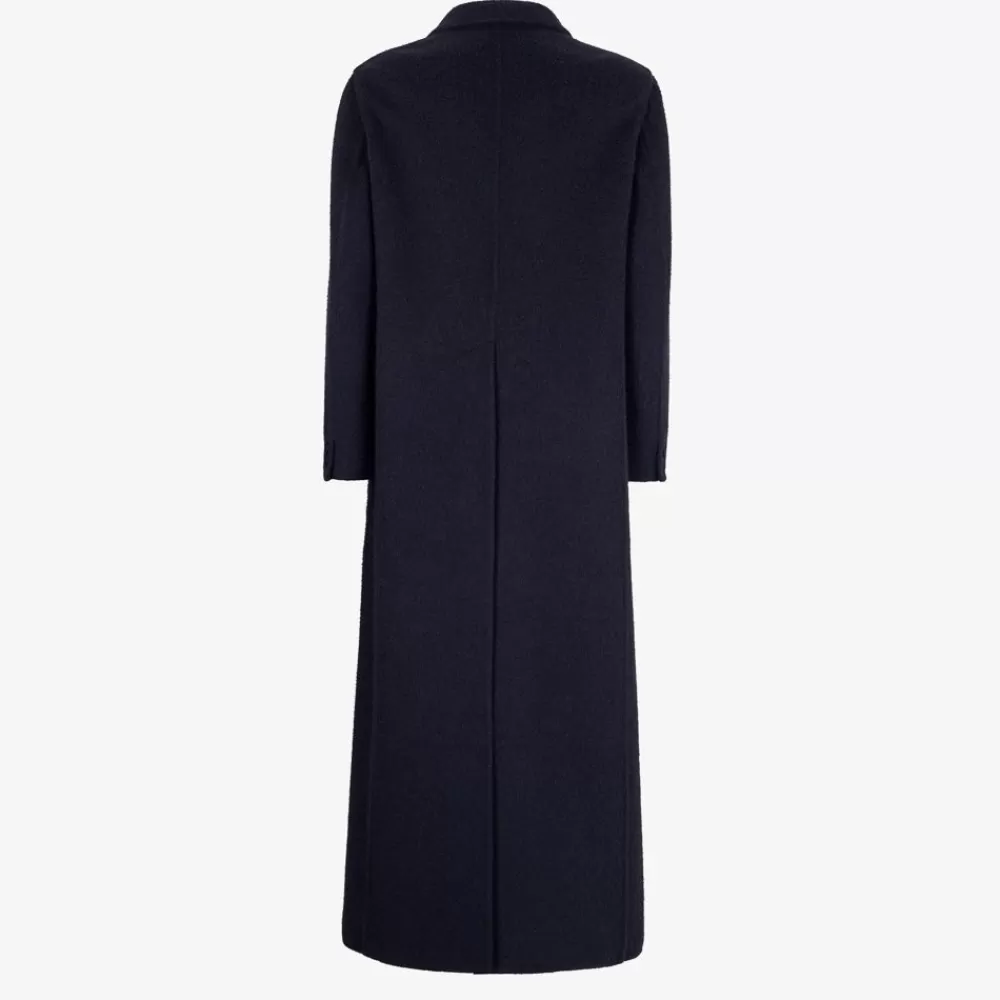 Fendi Mantel Und Oberbekleidung<Mantel Aus Kamelhaar In Blau