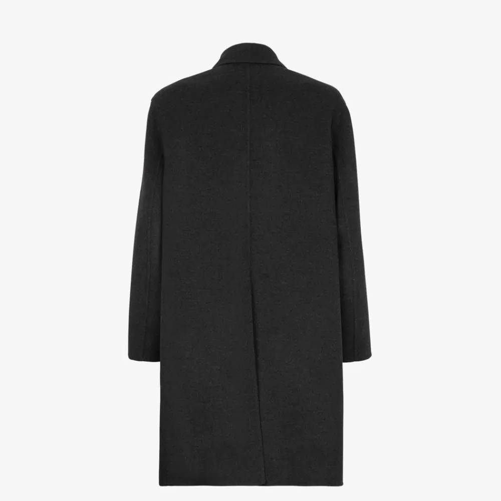 Fendi Mantel Und Oberbekleidung<Mantel Aus Kaschmir In Grau