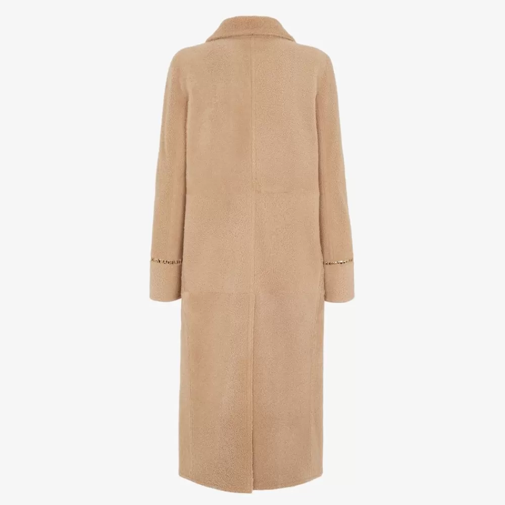 Fendi Mantel Und Oberbekleidung<Mantel Aus Shearling