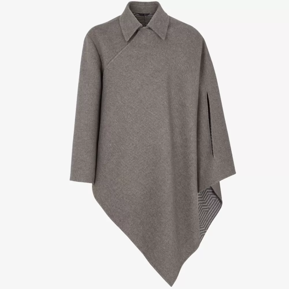 Fendi Mantel Und Oberbekleidung<Mantel Aus Wolle In Grau