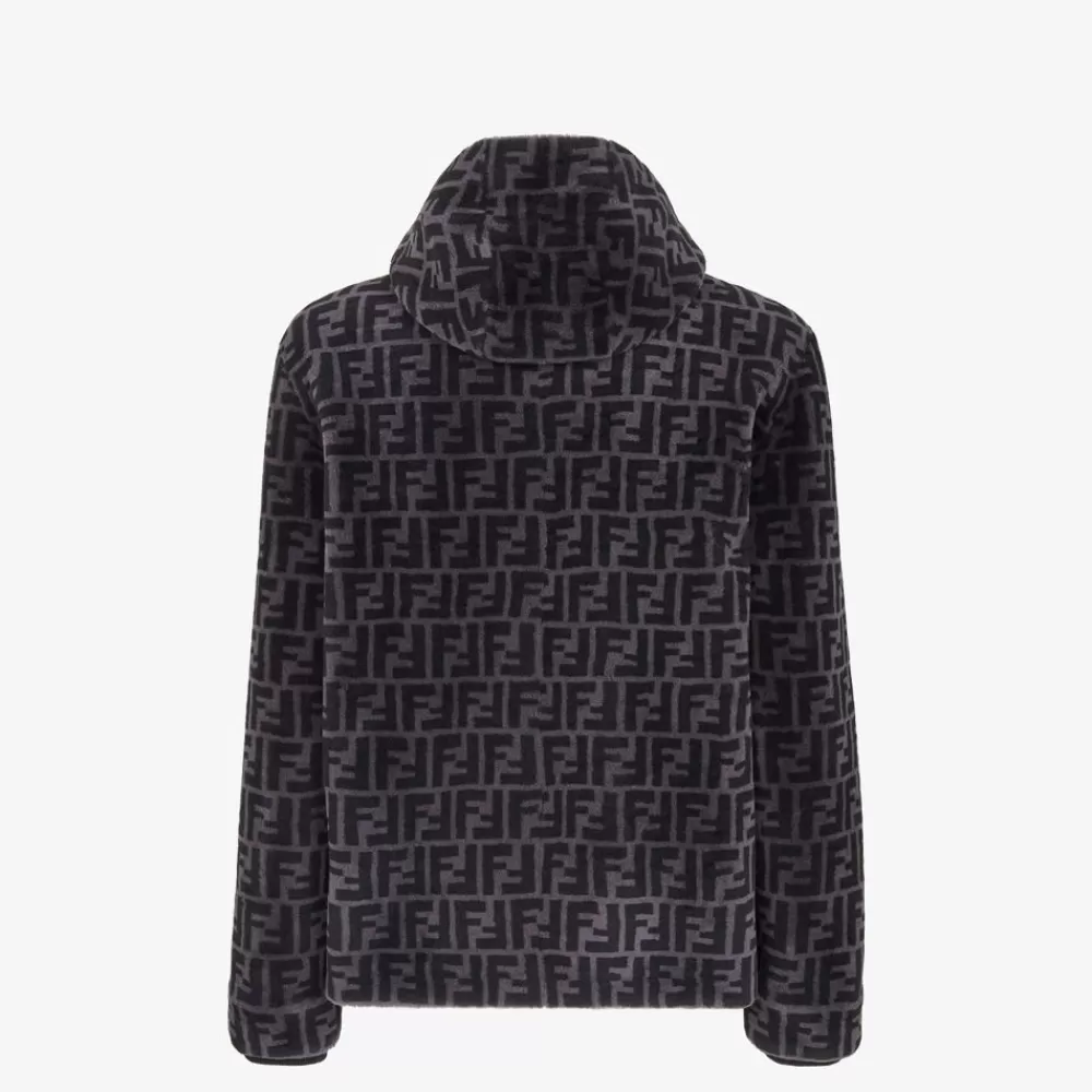 Fendi Mantel Und Oberbekleidung<Mehrfarbige Jacke Aus Shearling