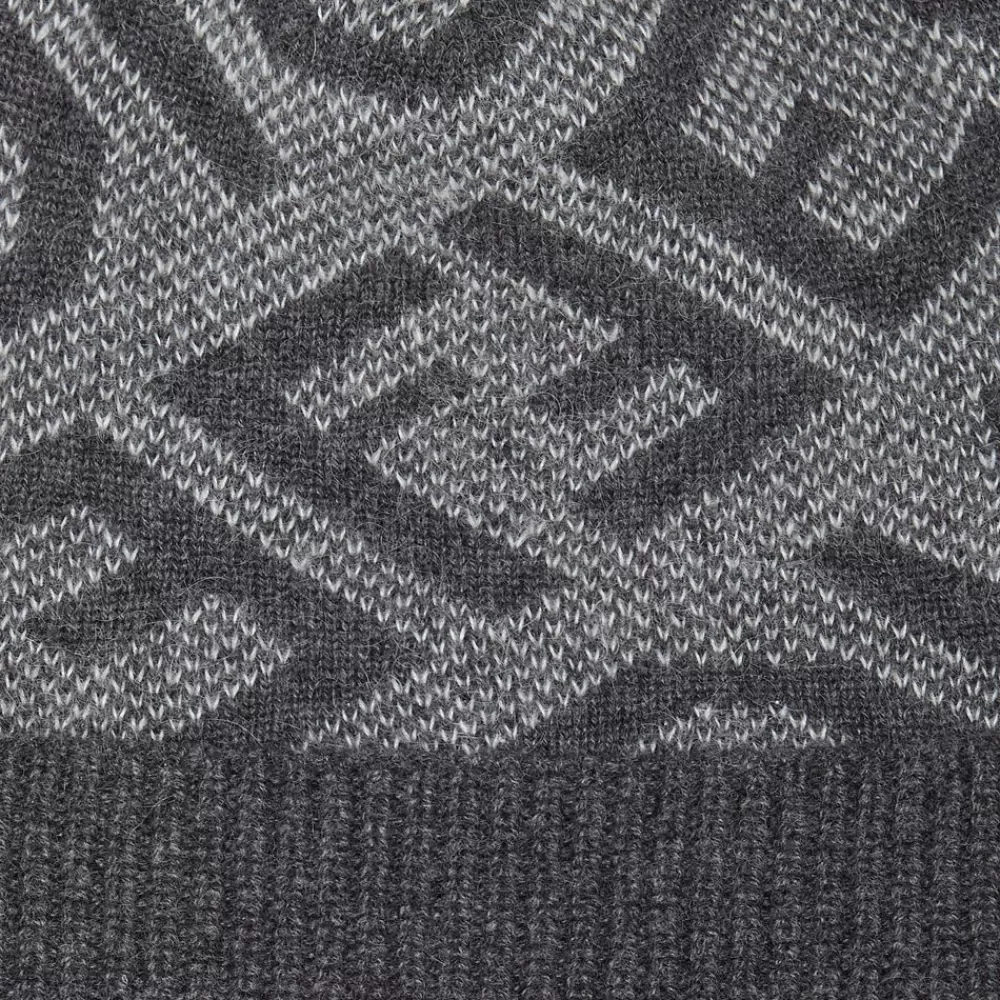 Fendi Mutzen Und Handschuhe<Mutze Aus Kaschmir Und Mohair In Dunkelgrau