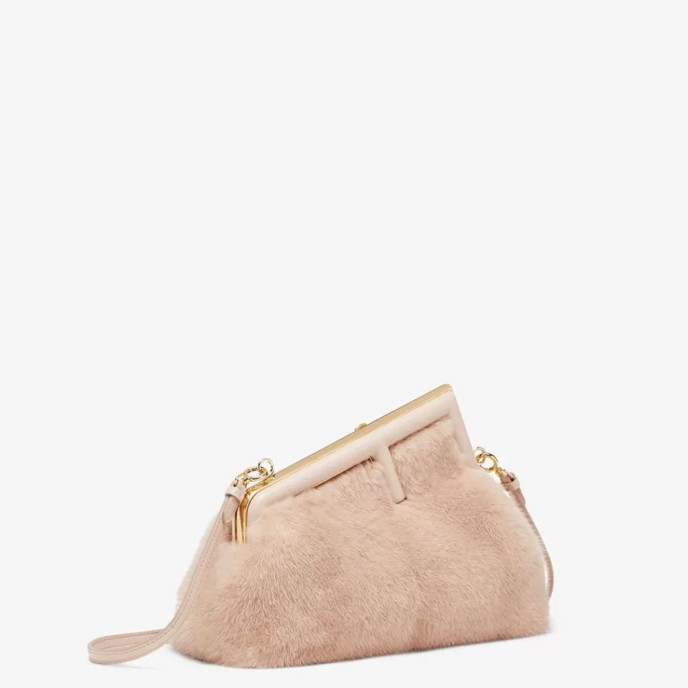 Fendi Clutches & Pochetten<Nerztasche In Rosa