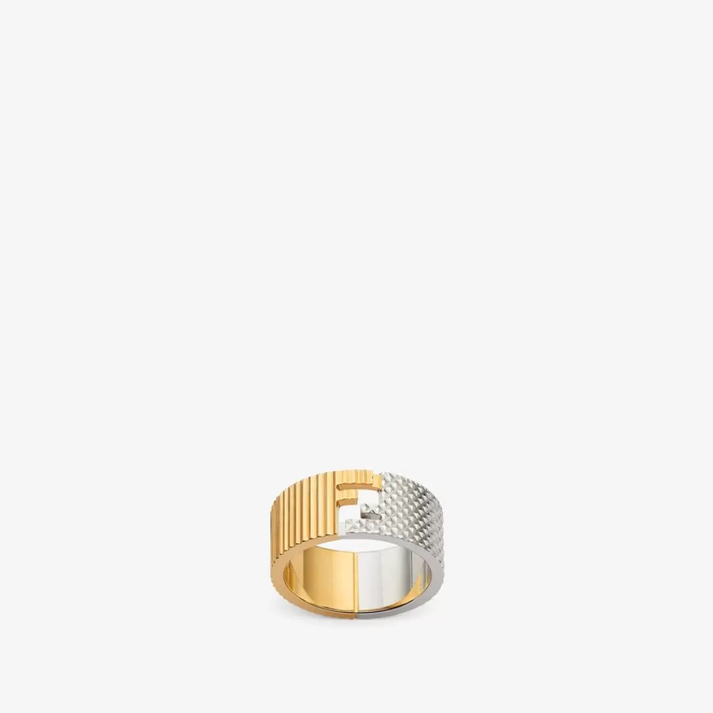 Fendi Ohrring<Ohrring Aus Metall In Silber- Und Goldfarben