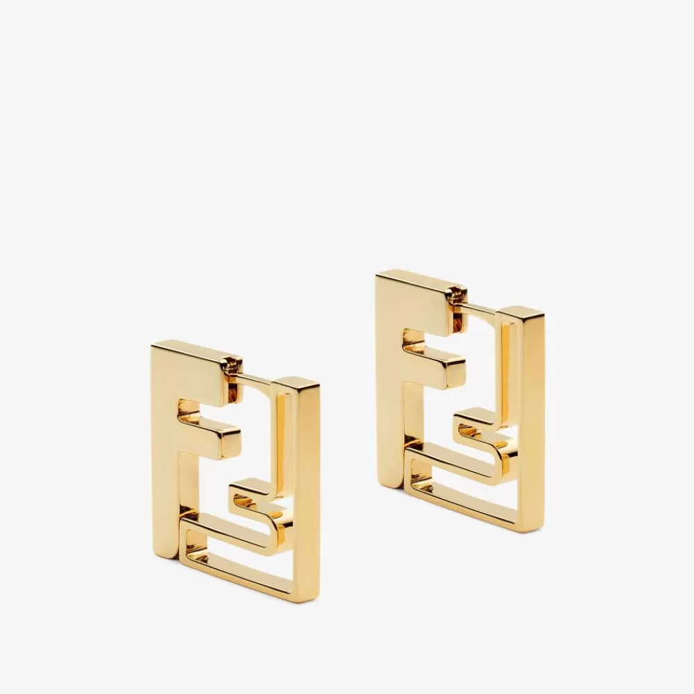 Fendi Ohrring Und Broschen<Ohrringe Aus Metall In Gold-Optik
