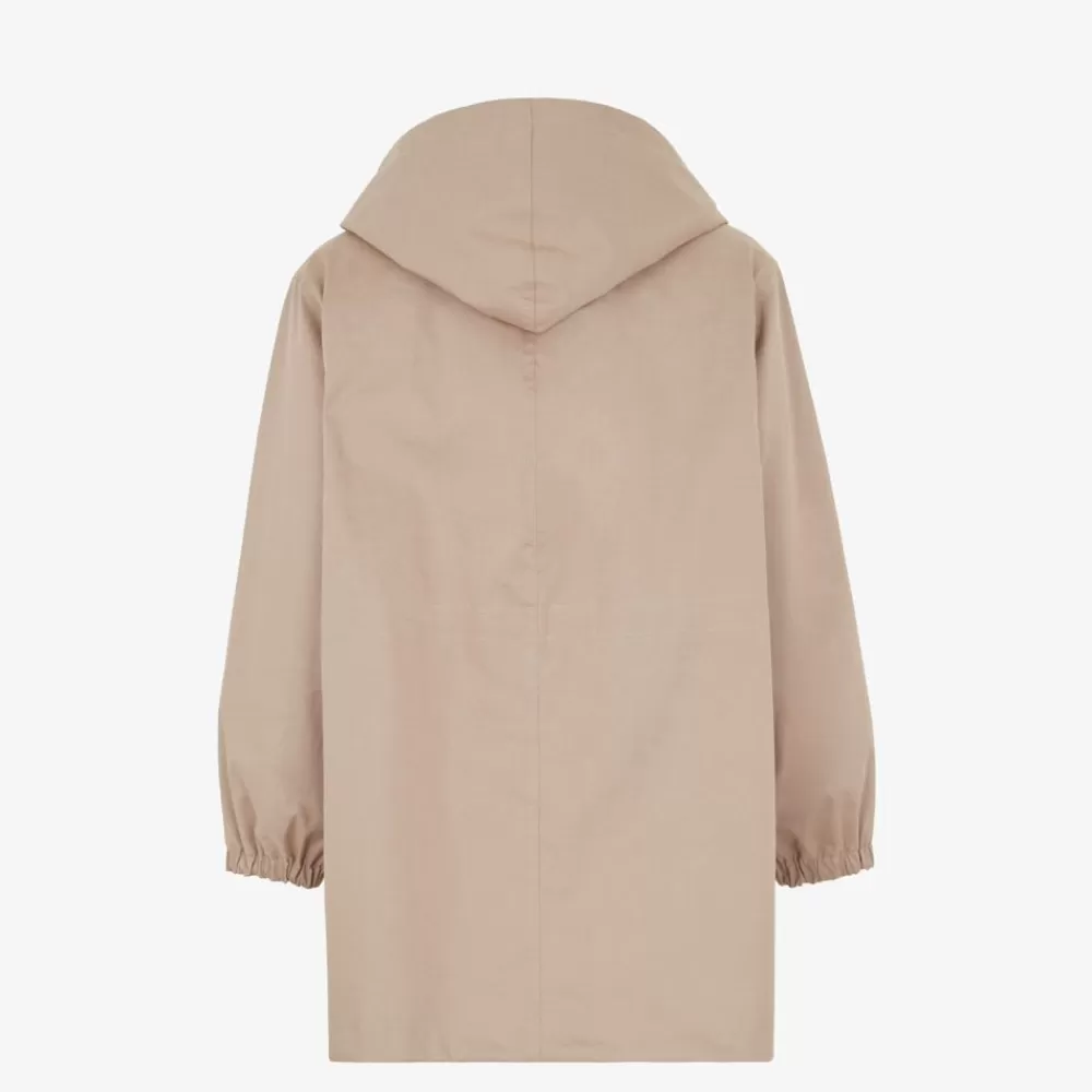 Fendi Mantel Und Oberbekleidung<Parka Aus Stoff In Braun